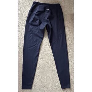 Lorna Jane Women’s Leggings Small Navy Blue Full Length Elastic Waist Stretch